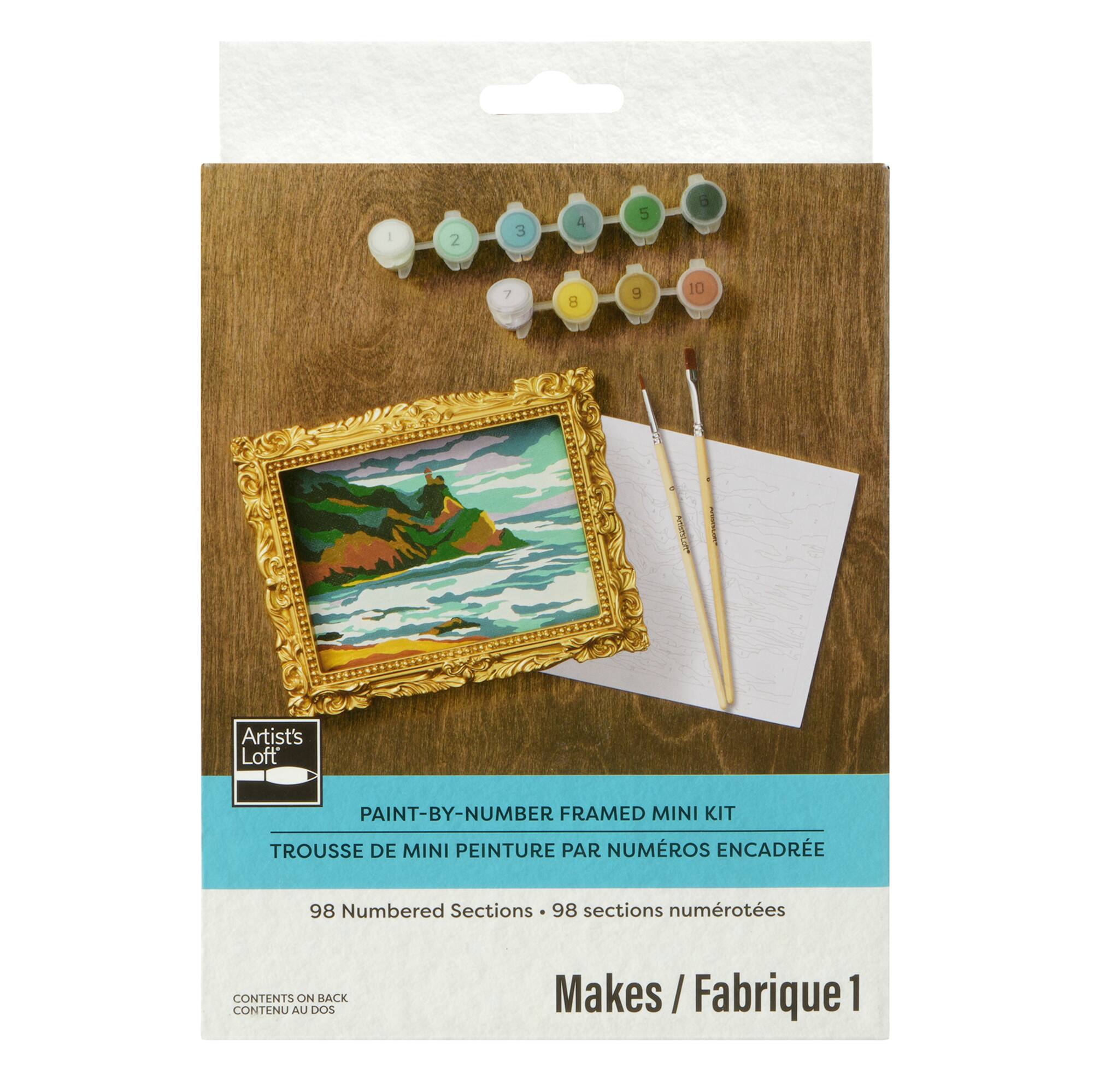 Lighthouse Paint-by-Number Framed Mini Kit by Artist's Loft®